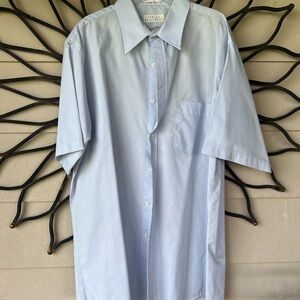 Arrow Men's Sky Blue Casual Button Down Shirt